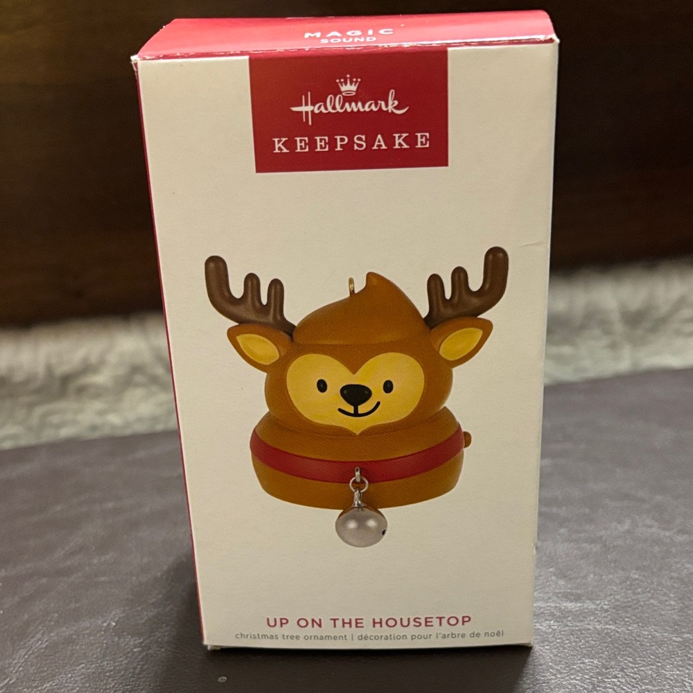 Hallmark Keepsake Brown Reindeer Ornament